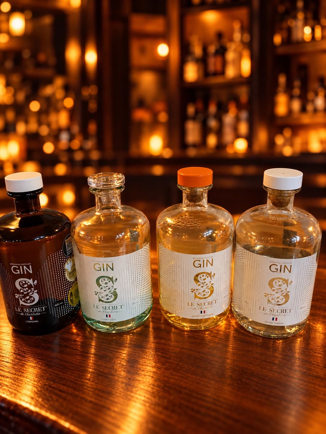 Planche dégustation Gins 4x2cl