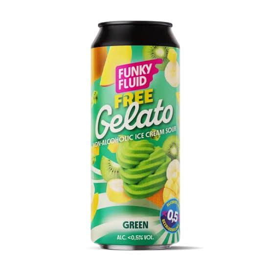 Free Gelato Green — Brasserie Funky Fluid